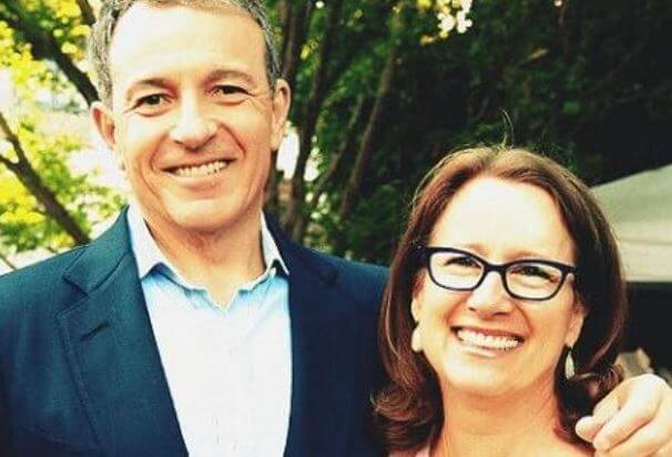 Arthur Iger's son, Bob Iger, with his first wife, Kathleen.